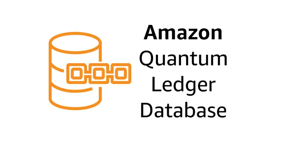 logo of QLDB with text "Amazon Quantum Ledger Database"